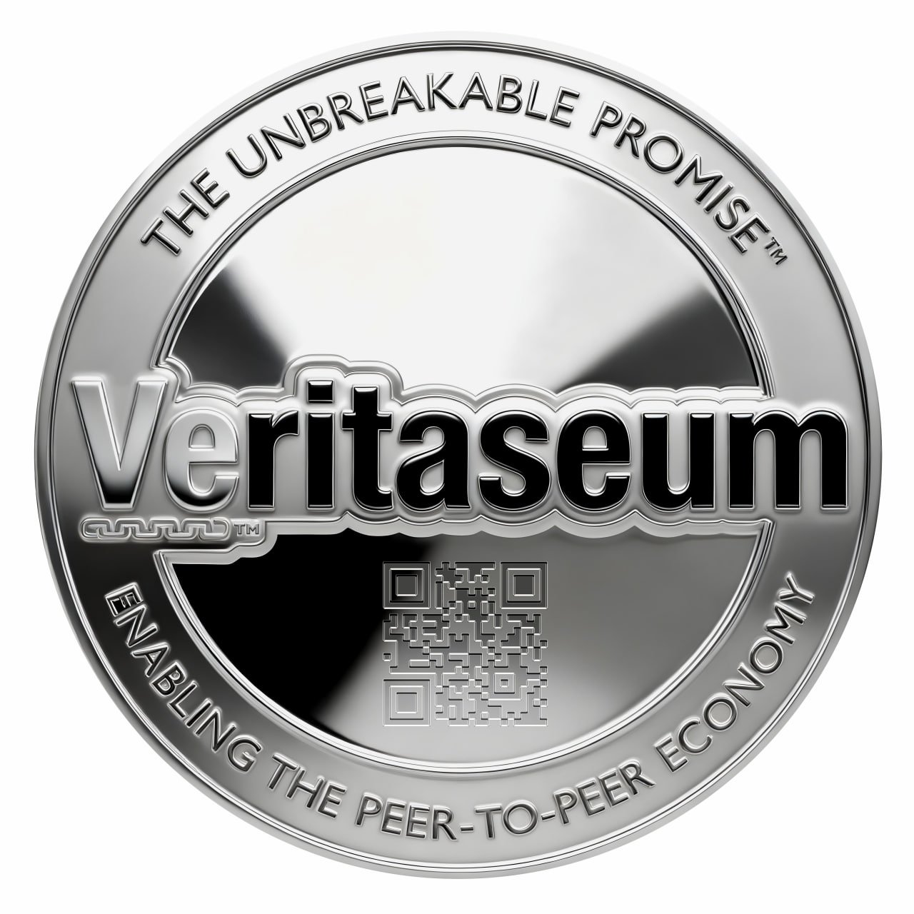 PRESALE - VeritaseumTM Smart Metal Limited Edition First-Strike 1 Toz. Fine Silver Round - Image 3