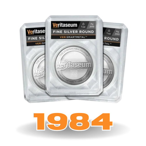 1984 Veri Smart Metal Silver Round
