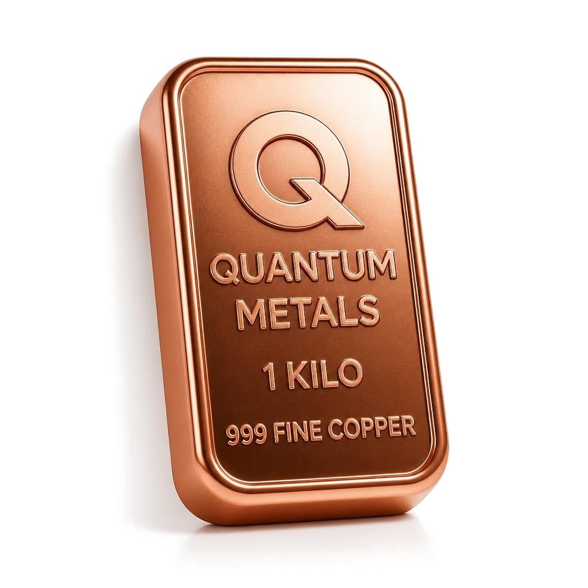 Quantum Metals 1 kilo copper bar